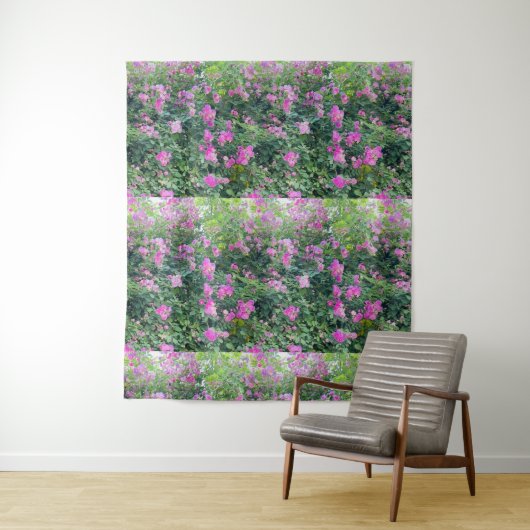 Schöne farbenfrohe Blume Wandteppich (Beispiel)