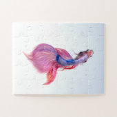 Schöne farbenfrohe Fantasie Koi Fish Puzzle (Horizontal)
