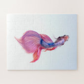 Schöne farbenfrohe Fantasie Koi Fish Puzzle (Horizontal)