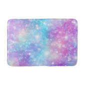 Schöne farbenfrohe glitzernde Hintergrund Badematte (Vorderseite)