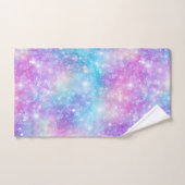 Schöne farbenfrohe glitzernde Hintergrund Badhandtuch Set (Handtuch)