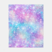 Schöne farbenfrohe glitzernde Hintergrund Fleecedecke (Vorderseite)