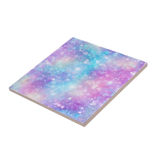 Schöne farbenfrohe glitzernde Hintergrund Fliese (Seite)