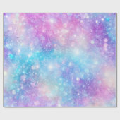 Schöne farbenfrohe glitzernde Hintergrund Geschenkpapier (Flach)