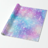 Schöne farbenfrohe glitzernde Hintergrund Geschenkpapier (Ungerollt)