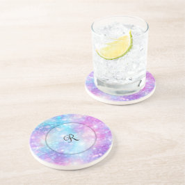 Schöne farbenfrohe glitzernde Hintergrund Getränkeuntersetzer
