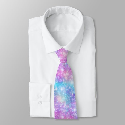 Schöne farbenfrohe glitzernde Hintergrund Krawatte (Gebunden)
