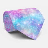 Schöne farbenfrohe glitzernde Hintergrund Krawatte (Gerollt)
