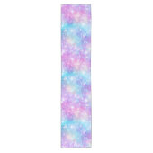 Schöne farbenfrohe glitzernde Hintergrund Kurzer Tischläufer (Vorderseite)