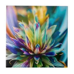 Schöne farbenfrohe Keramik Tile Fliese