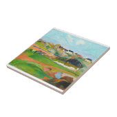 Schöne, farbenfrohe Landschaft Fliese (Seite)