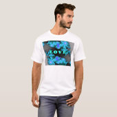 Schöne farbenfrohe Love Universum Vektordesign Kun T-Shirt (Vorne ganz)
