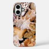 Schöne, farbenfrohe Muscheln, Beach Theme Case-Mate iPhone Hülle (Rückseite)