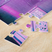 Schöne farbenfrohe Neonzeichen in Tokio, Japan Puzzle (Seite)