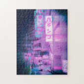 Schöne farbenfrohe Neonzeichen in Tokio, Japan Puzzle (Vertikal)