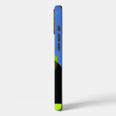 Schöne farbenfrohe Silhouette Illustrationen Case-Mate iPhone Hülle (Rückseite / Links)