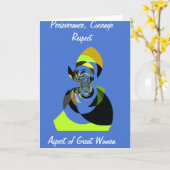 Schöne farbenfrohe Silhouette Illustrationen Karte (Gelbe Blume)