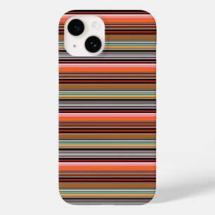 Schöne farbenfrohe Streifen Case-Mate iPhone 14 Hülle