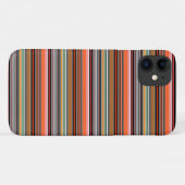 Schöne farbenfrohe Streifen Case-Mate iPhone Hülle (Rückseite (Horizontal))