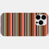 Schöne farbenfrohe Streifen Case-Mate iPhone Hülle (Rückseite (Horizontal))