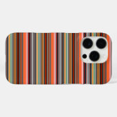 Schöne farbenfrohe Streifen Case-Mate iPhone Hülle (Rückseite (Horizontal))