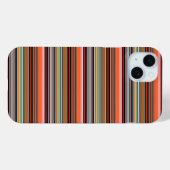 Schöne farbenfrohe Streifen Case-Mate iPhone Hülle (Rückseite (Horizontal))