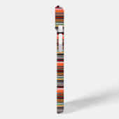 Schöne farbenfrohe Streifen Case-Mate iPhone Hülle (Rückseite / Links)