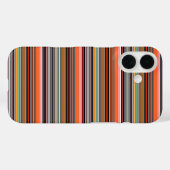 Schöne farbenfrohe Streifen Case-Mate iPhone Hülle (Rückseite (Horizontal))
