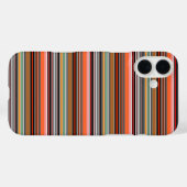 Schöne farbenfrohe Streifen Case-Mate iPhone Hülle (Rückseite (Horizontal))