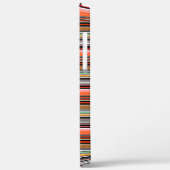 Schöne farbenfrohe Streifen Case-Mate iPhone Hülle (Rückseite / Links)