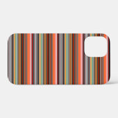 Schöne farbenfrohe Streifen Case-Mate iPhone Hülle (Rückseite (Horizontal))