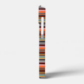 Schöne farbenfrohe Streifen Case-Mate iPhone Hülle (Rückseite / Links)