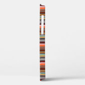 Schöne farbenfrohe Streifen Case-Mate iPhone Hülle (Rückseite / Links)