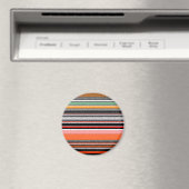 Schöne farbenfrohe Streifen Magnet (In Situ (Geschirrspüler))