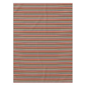 Schöne farbenfrohe Streifen Tischdecke (Vorderseite)