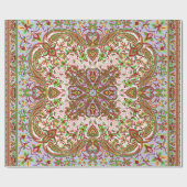 Schöne farbenfrohe Textur Geschenkpapier (Flach)