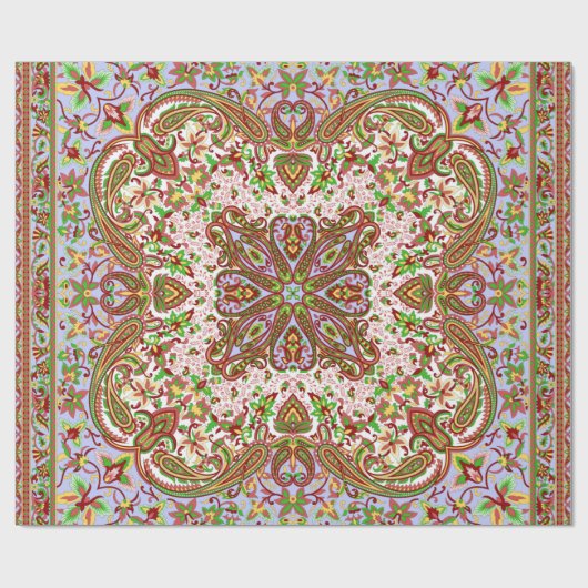 Schöne farbenfrohe Textur Geschenkpapier (Flach)