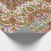 Schöne farbenfrohe Textur Geschenkpapier (Ecke)