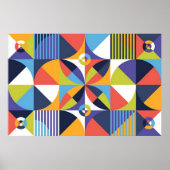 Schöne, farbenfrohe und einzigartige Abstrakte For Poster (Vorne)