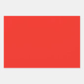 Schöne farbenfrohe Weihnachtsschmuck & Solids Geschenkpapier Set (Vorderseite 3)