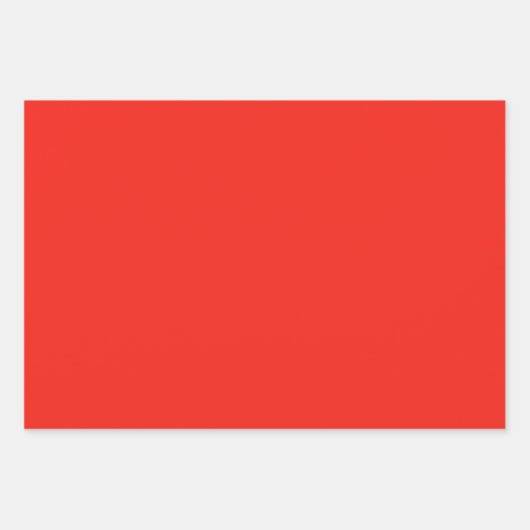 Schöne farbenfrohe Weihnachtsschmuck & Solids Geschenkpapier Set (Vorderseite 3)