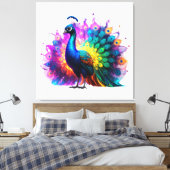 Schöne Farbenpracht Leinwanddruck (Insitu (Schlafzimmer))