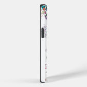 Schöne Farbenpracht Mit Monogramm Case-Mate iPhone Hülle (Rückseite / Rechts)