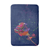 Schöne, farbige Badematte (Vorderseite Vertikal)