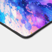 Schöne Farbspritzer Explosion Schreibtischunterlage (Ecke)