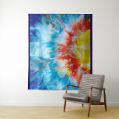 Schöne Farbtöne der Sunrise-Acrylkunst Wandteppich (Beispiel)