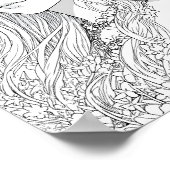 Schöne Färbung Poster (Ecke)