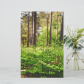 Schöne Farnwälder Briefpapier (Stehend Vorderseite)