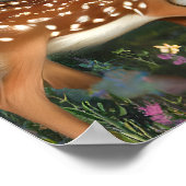 Schöne Fawn Poster (Ecke)