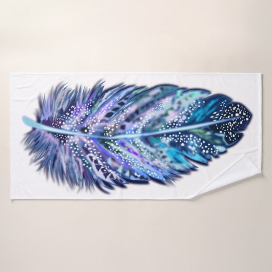 Schöne Feather Bath Handtuch Custom Colors Badehandtuch (Badehandtuch)